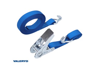 VALERYD Traka za vezanje tereta 25mm 0,25m+4,75m j-kuke 1000kg 6600038