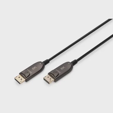 Hibridni DisplayPort kabel DIGITUS DisplayPort AOC Hybrid Glasfas (4016032467076)