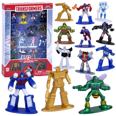HASBRO Transformers Metalne kolekcionarske figure, set od 18, ZA6185