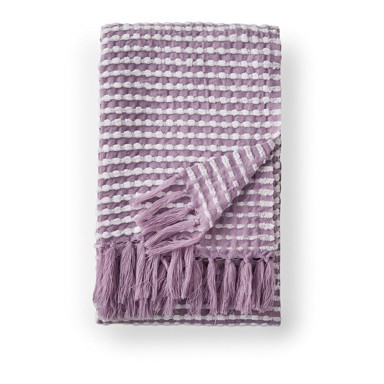 CATHERINE LANSFIELD Deka u boji lavande, 125x150 cm, Stab Stitch