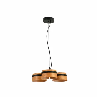 Visilica Loop FR29567, LED, 3x6 W, 2700 K, cherry wood