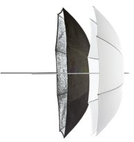 ELINCHROM Kišobran reflektor set 83 cm srebrni/prozirni