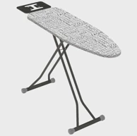 ZILAN Daska za glačanje, 112 x 36 cm, antracit