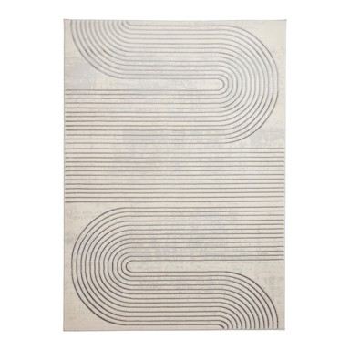THINK RUGS Svijetlo sivi/krem tepih 80x150 cm Apollo