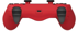 DRAGONSHOCK Kontroler Mizar, za PS4/PC, bežični, svijetlo crveni