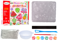 DIY set za slikanje flaminga za praznike u plasteru magneti