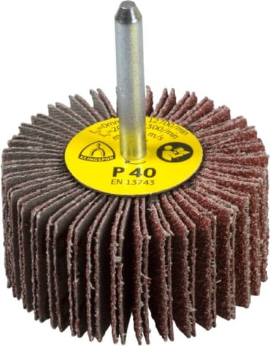 KLINGSPOR KM 613 Lamelni brusni kotač 237496, 25 × 15 × 6 mm, P80