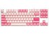 DUCKY Tipkovnica One 3 TKL Gaming USB QWERTY engleska ružičasta