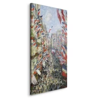 Slika Claude Monet – The Rue Montorgueil in Paris Celebration of June 30 1894, 40x80 cm, na talijanskom platnu