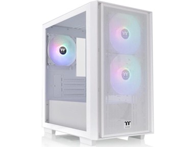 THERMALTAKE Kućište Versa H16 TG Snow, mini tower, micro ATX, bijelo
