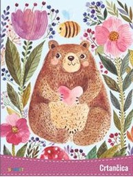 STREET Crtančica Gold Mix B5, 16 listova, linije