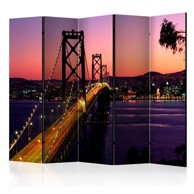 Sobna pregrada u 5 dijelova Charming evening in San Francisco II 225x172