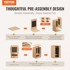 VEVOR Sauna soba FRB-2M3 1205x1050x1920 mm Drvena