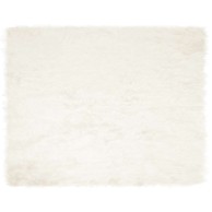 Tepih lažni ovčji, bijel 200 x 280 cm, poliester