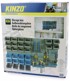 KINZO PVC zidna ladica, 43-dijelni organizator, 100×54 cm
