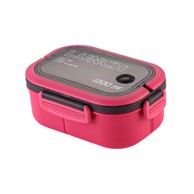 LIVEFY Kutija za ručak s priborom za jelo Lunch, 1.2 l, ružičasta