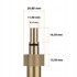 ROSFIX Adapter M22 s vanjskim navojem, Bayonet Bosch, 160 bar