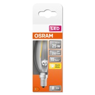 OSRAM LED žarulja 2.5W 2700K B25