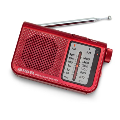 AIWA Tranzistorski radio, AM/FM, crveni