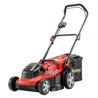 HOMESTAR Električna kosilica za travu, 800 W, 131 x 46 x 109 cm, crvena