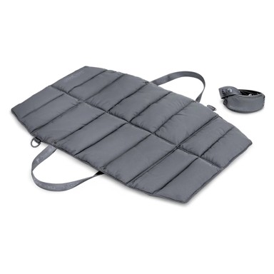 MIACARA Putni krevetić Strada Asphalt M, 70×100 cm, tamno sivi