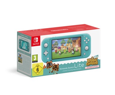 NINTENDO Switch Lite igraća konzola, Turquoise + Animal Crossing: New Horizons Digital – prednarudžba