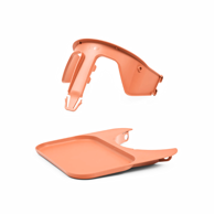 KAOS Klapp Set Zaštitna ogradica i pladanj, terakota roza