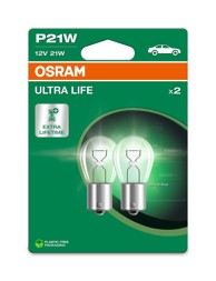 OSRAM Žarulja Ultra Life 7506ULT-2BL, P21W, 12V, BA15S