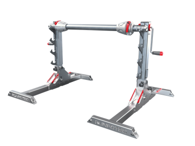 RUNPOLIFTER 4500 L1350 – podizač bubnja s kabelom do 4500 kg