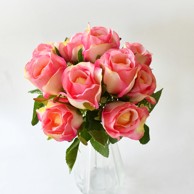 Umjetni buket Ruža roza 46 cm