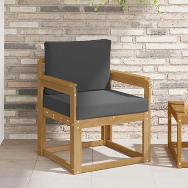 Set vanjskih sofa, 2-dijelni, poliester, antracit
