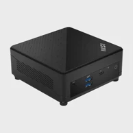 MSI Mini PC Cubi 5 12M-231XDE / Intel Core i3-1215U, 16 GB RAM, 256 GB SSD, bez operativnog sustava, intel UHD grafika, crna