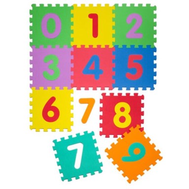 Podne Eva puzzle, brojevi 1-9