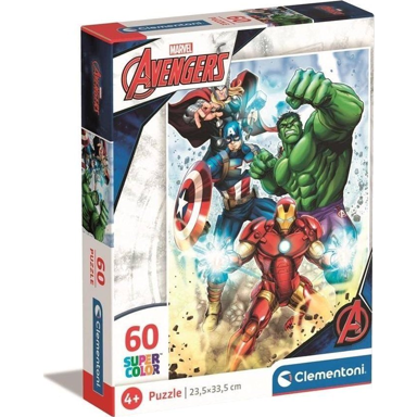 CLEMENTONI Slagalica Supercolor Marvel Avengers, stripovi, 60 komada