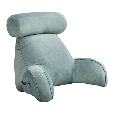 HOME & MARKER Veliki jastuk za leđa Hugirest 75 x 40 x 40 cm, potpora kralježnici, periva presvlaka, idealan za čitanje i opuštanje