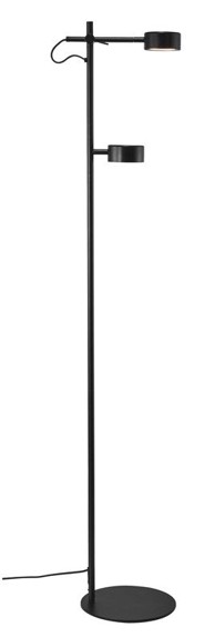 Podna LED svjetiljka Luca 2 x 4 W, crna