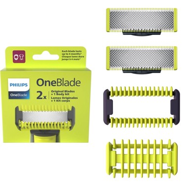 PHILIPS Brijač za lice i tijelo, češalj OneBlade QP620/50
