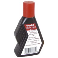 TRODAT Boja za pečat, 28 ml, 7011, crvena