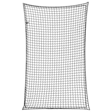 Mreža za auto prikolicu s elastičnim užetom, 4 x 2.5m, crna 