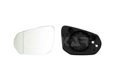 ALKAR Ogledalo retrovizora Audi Q2 16-, lijevo, grijano