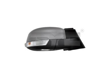TYC Retrovizor Ford Focus 11-14, desni, električni, grijani, sklopiv, senzor temp., žmigavac, podno svjetlo, asferičan