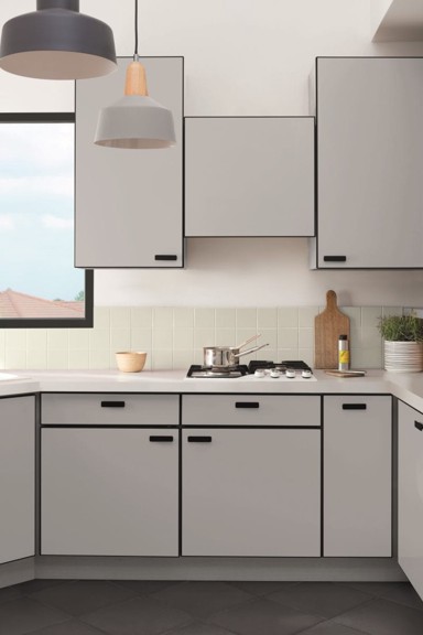 V33 Renovation Perfection boja za kuhinju, 2 L, svijetlo siva