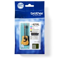 BROTHER Tinta LC-421 XL Value Pack C/M/Y/BK