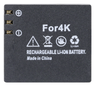 GOXTREME Baterija za kameru Vision 4K, Li ion, 1050 mAh, 3,7V