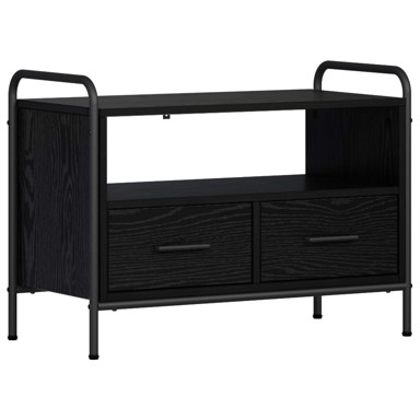 TV ormarić 67,5 x 33 x 50 cm od konstruiranog drva, crni hrast