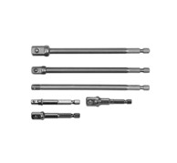 SILVER TOOLS HEX adapter za vijačenje 1/4 / 3/8 / 1/2, 15 cm