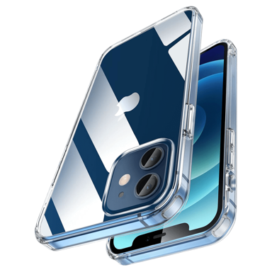 NIKCORP Prozirna zaštitna maska za iPhone 12 / 12 Pro otporna na udarce s pojačanim rubovima i zračnim jastucima