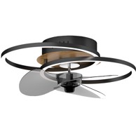 GLOBO Stropni ventilator LED Karen