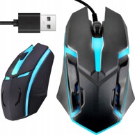 IZOKSIS Optički gaming miš, 1200 DPI, LED RGB