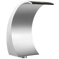 VEVOR Fontana za bazen, 30 × 60 × 45 cm, srebrna